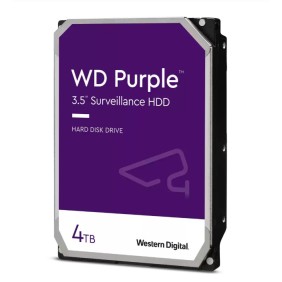 HDD Western Digital Purple 4TB, 5400rpm, 256MB cache, SATA-III, 3.5"
