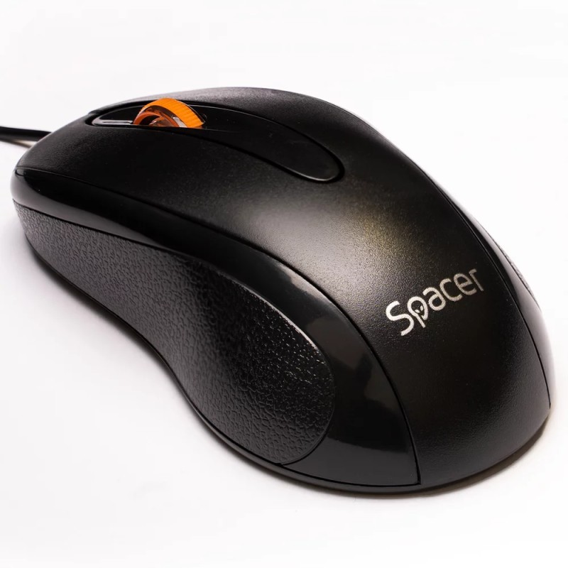 Mouse Spacer SPMO-F01, Negru