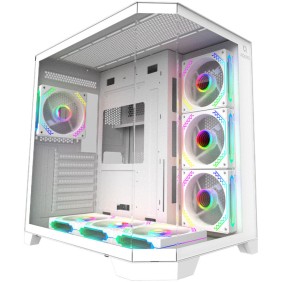 Carcasa AQIRYS Titan ARGB White