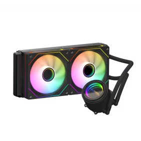 Cooler CPU AIO ProGaming HydroBlade240, Racire pe lichid, 240mm, 2 ventilatoare ARGB, 250W, Negru