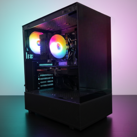 Calculator Gaming, AMD Ryzen 5 5600G, 32GB DDR4, NVMe 1 TB, Placa Video AMD Radeon RX 7600 8GB