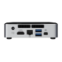Mini PC Intel NUC6i3SYK, Intel Core i3-6100U, 8GB DDR4, NVMe 256GB, Wi-Fi, Bluetooth