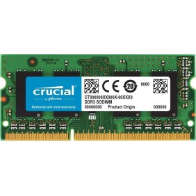 Memorie notebook Crucial 4GB, DDR3, 1600MHz, CL11, 1.5v
