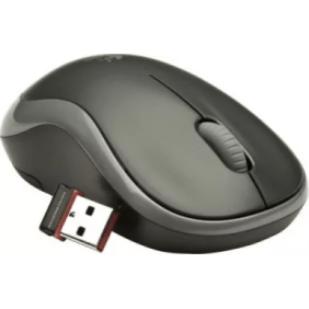 Mouse Optic Logitech M185, USB Wireless, Black-Grey